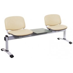 Visitor 3 Section Module - Incorporating 2 Seats/Backs & 1 Magazine Table CODE:-MMVCH001
